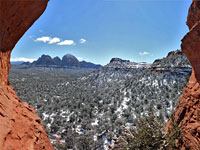 View from the cave