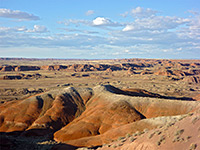 Badlands near Kachina Point