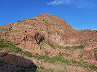 Peak above Boulder Canyon