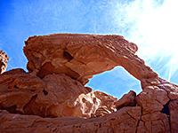 Eroded arch