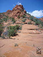 Sandstone pinnacle