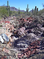 Rocky dry wash
