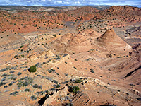 Mounds beside Buckskin Gulch