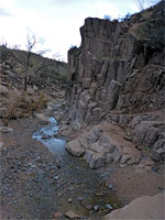 Granite cliff