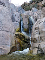 The waterfall