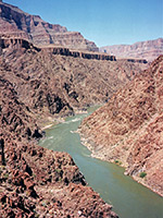 The Colorado River, west of Diamond Creek