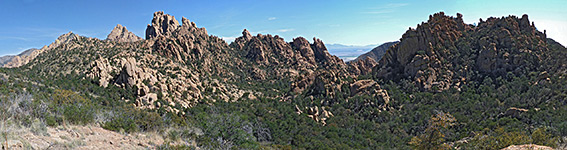 Panorama of Cochise Stronghold