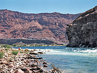 The Colorado River at Lees Ferry