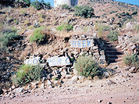 Copper Creek town sign