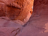 Red cliffs