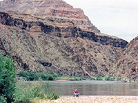 The Colorado River, near Diamond Creek