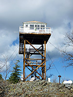 Fire lookout tower