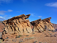 Eroded mounds