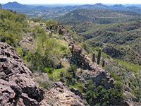 Eastern summit of Elephant Mountain