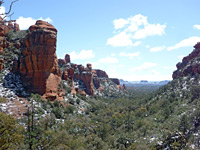 View south towards Sedona