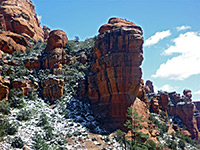 Canyon walls