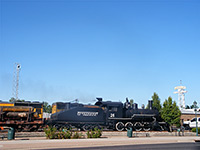 Preserved steam engine