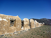 Wall of the barracks