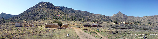 Panoramic view of Fort Bowie