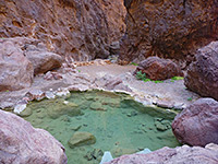 Clear-water pool