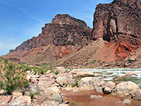 Cliffs above the Colorado