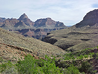 Slopes above Hance Creek