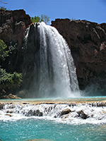 Below Havasu Falls