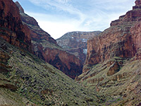 Cliffs above Hermit Creek