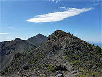 Cloud above the peak