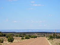 The road to Havasupai