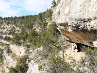 Inaccessible ruin