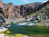 Wide view of Burro Creek