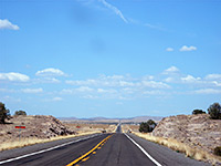 Route 66 east of Kingman