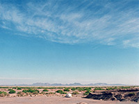 Camping south of the Kofa NWR