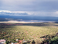 Storm approaching from the east