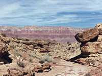 Canyon south of Navajo Bridge