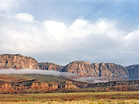 Low cloud by the Vermilion Cliffs