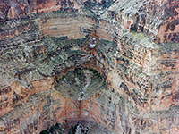 Rock layers near Lava Falls