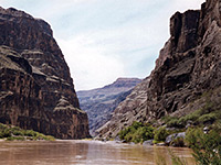 The Colorado, upstream of Lava Falls