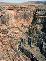 Bend in the canyon