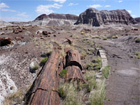 Path through the badlands