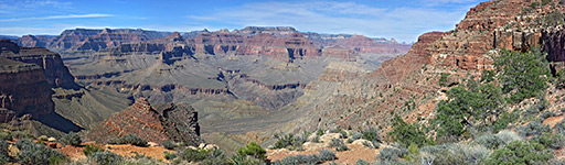 Panorama above Lookout Point