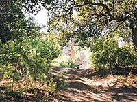 Approach to the Sibley Mansion