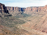 Middle Meriwhitica Canyon