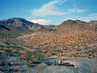 Mine shaft in the Black Mountains