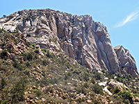 South face of the mountain