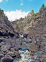 Basalt boulders