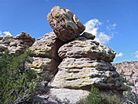 Weathered rocks