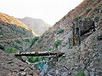 Old mining structures