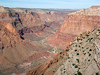 Paria River canyon